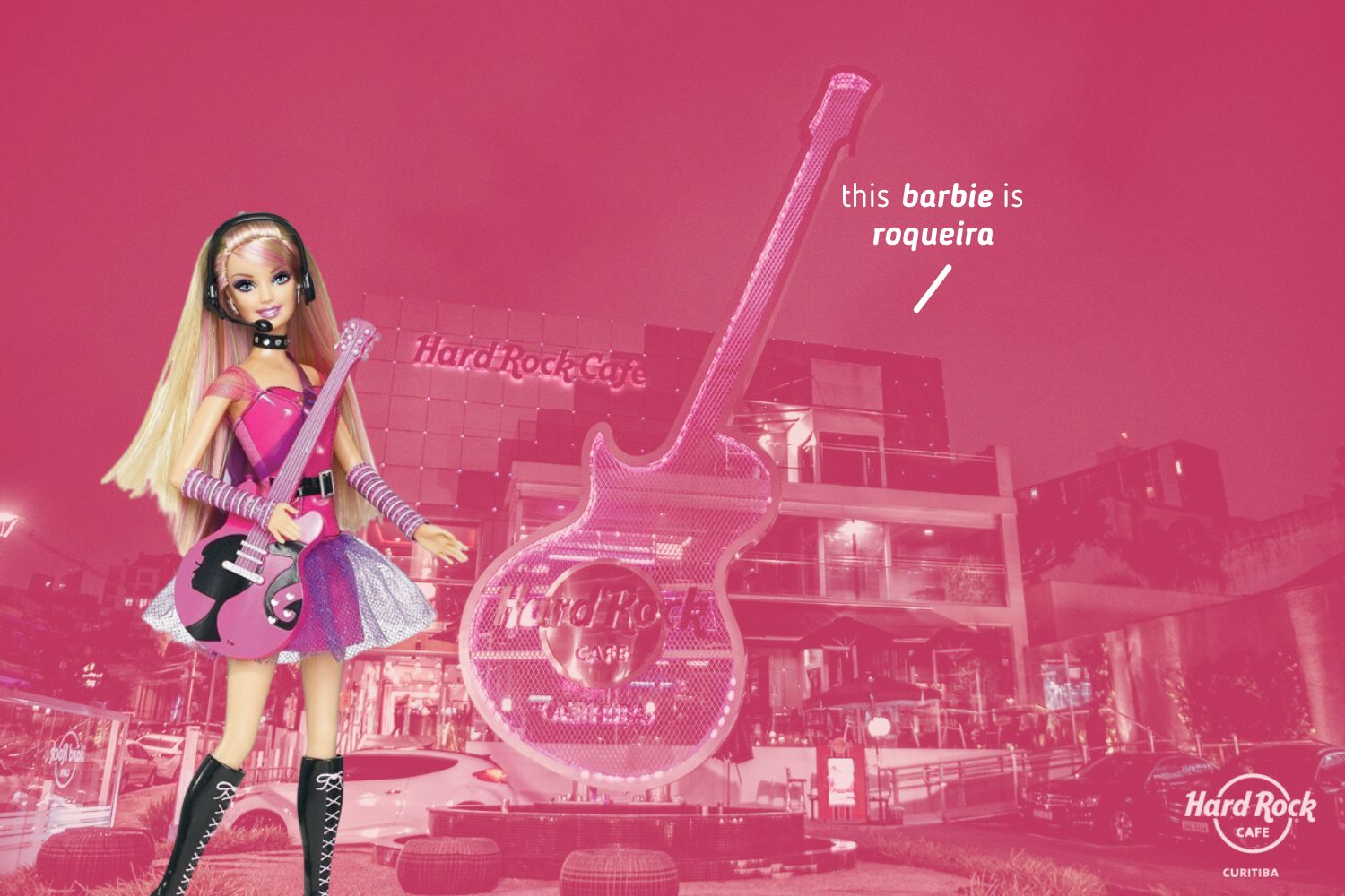 Hard Rock Cafe Curitiba Barbie